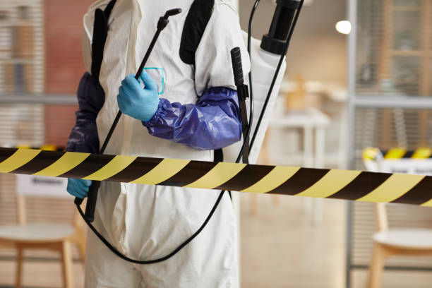 Professional Sewage Cleanup technician working in Lebanon, PA
